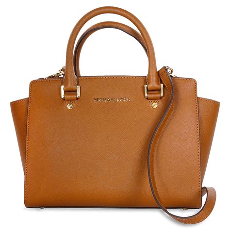 michael kors selma satchel luggage|Michael Kors selma medium.